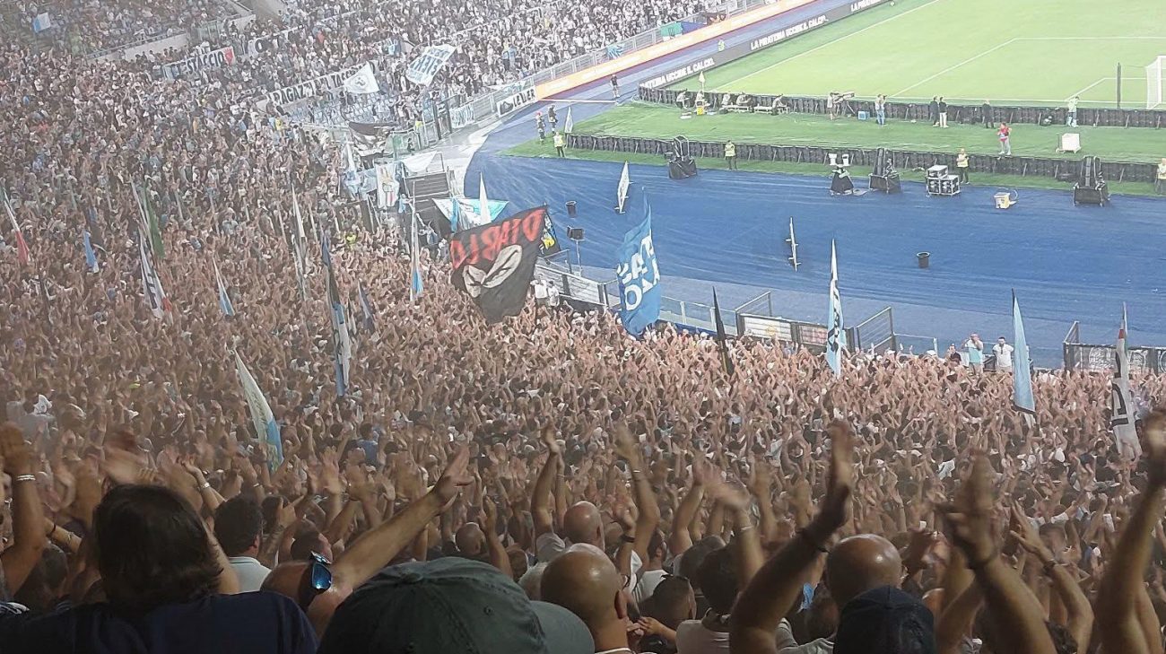 Una serata all’insegna della Lazialità e della contestazione