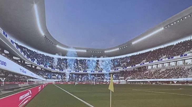 Stadio Flaminio inerno progetto