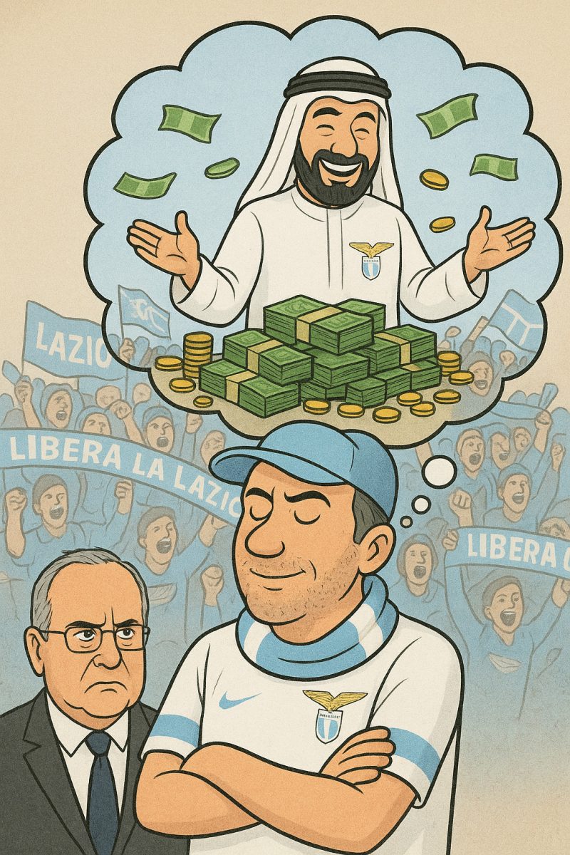 Il pensiero unico del tifoso è solo uno “Libera la lazio”