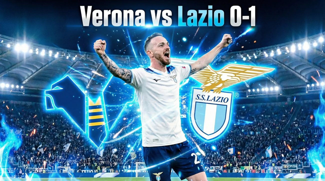 Finalmente! L’incubo arbitri è finito, la Lazio vince a Verona!