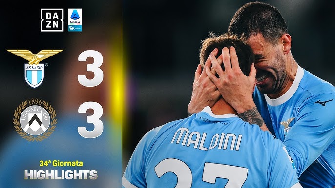 Lazio-Udinese 3-3: Il Cuore e l’Orgoglio di questi ragazzi che non mollano mai!